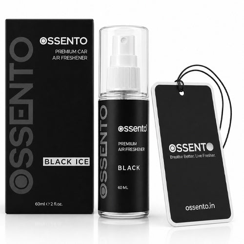 Black Ice Air Freshener Spray 60ml – For Car, Home & Office
