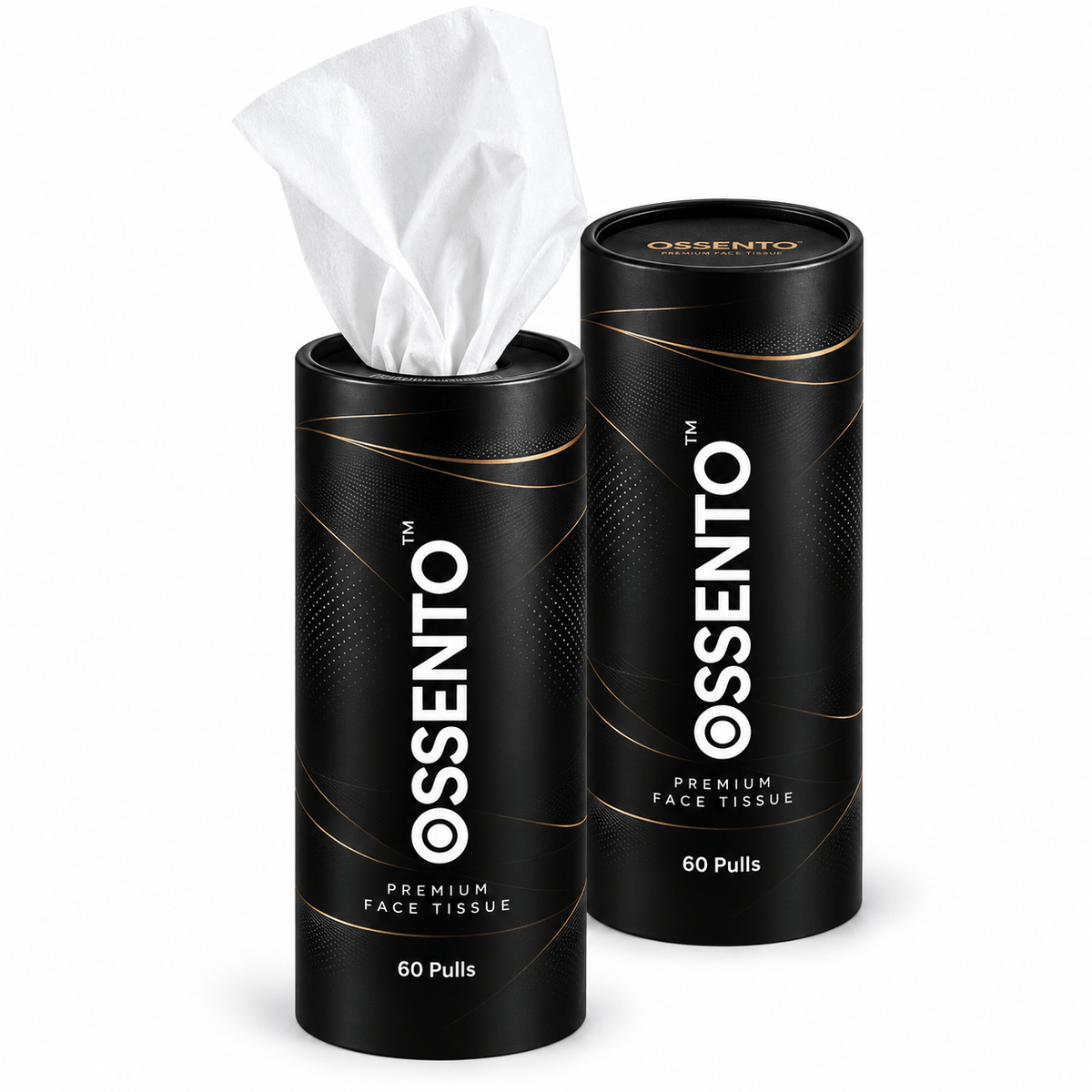 Cylindrical Car Tissue | Premium Soft & Absorbent Dry Tissues | Pack Of 2