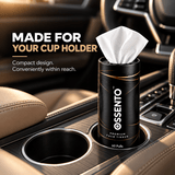 Cylindrical Car Tissue | Premium Soft & Absorbent Dry Tissues | Pack Of 2