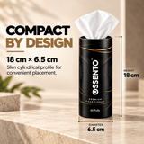 Cylindrical Car Tissue | Premium Soft & Absorbent Dry Tissues | Pack Of 2