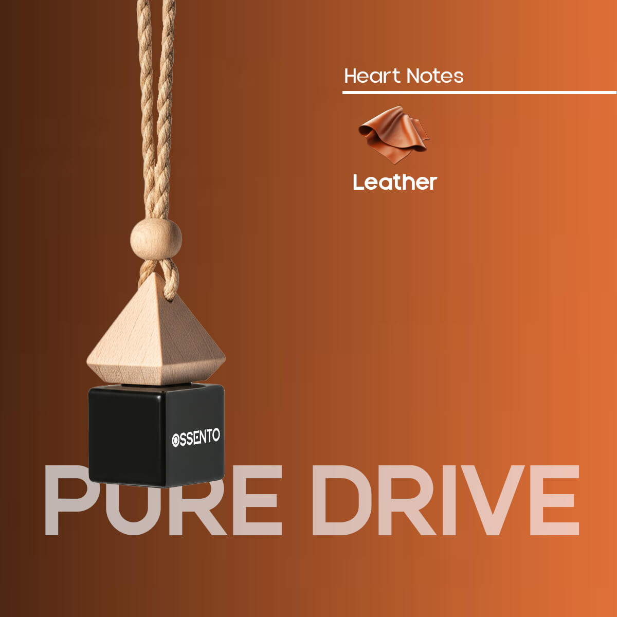 Car Hanging Diffuser – Long Lasting Premium Car Fragrance - 10ml