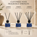 Ossento Luxury Reed Diffuser – 120ml- Floral Haze