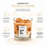 Classic Iced Coffee Scented Candle | 100% Organic Soy Wax